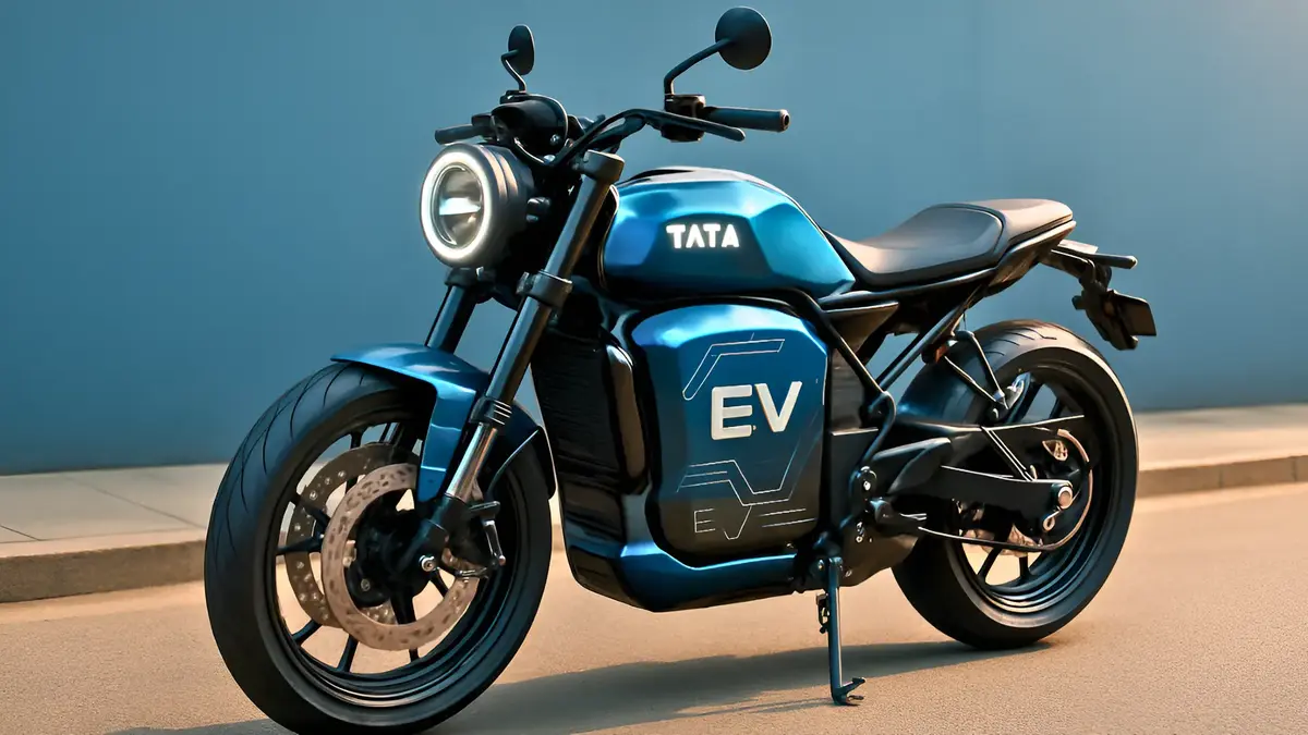 Tata Electric Bike Launches at ₹26,999: 60KM Range, Smart Display & Dual Disc Brakes