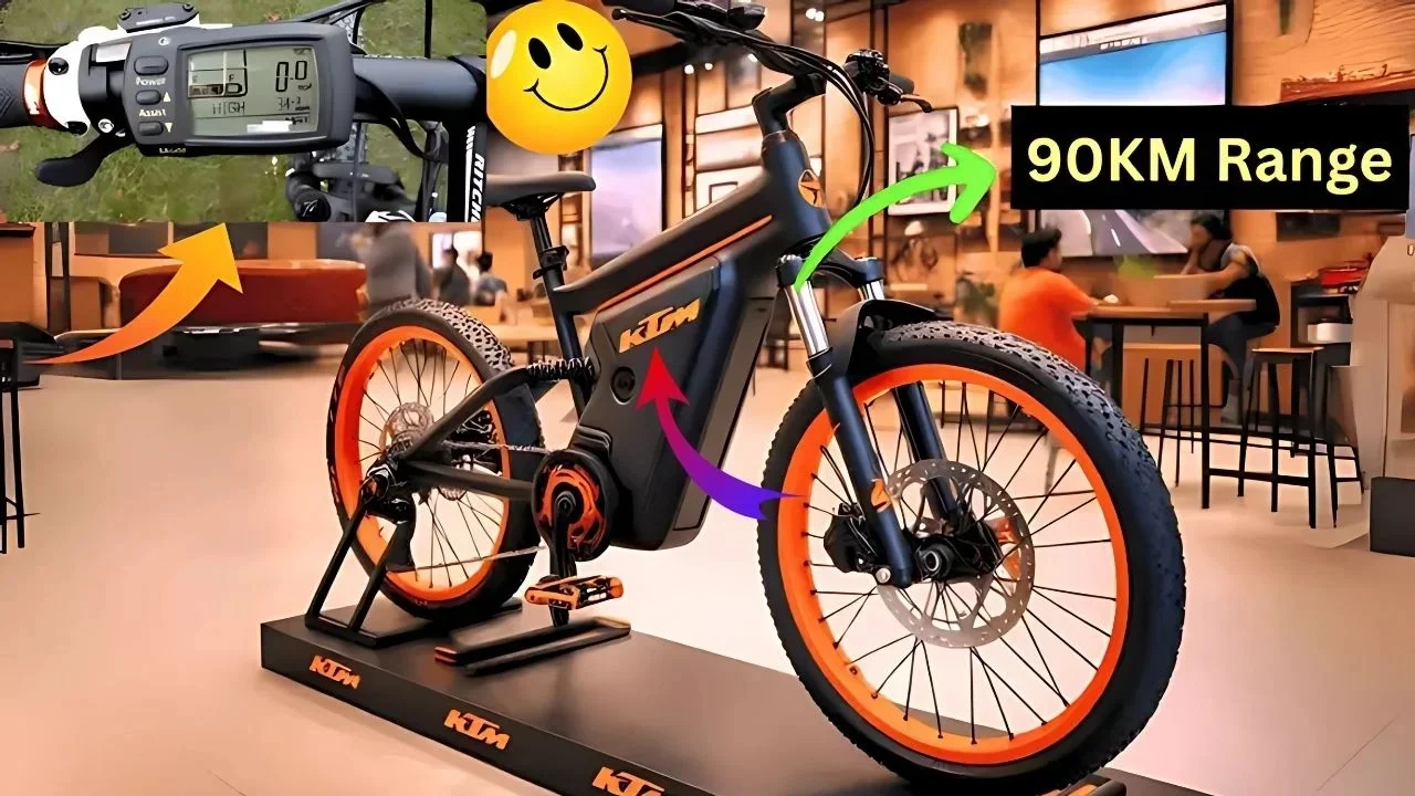 KTM Electric Cycle: KTM Launches New Electric Bicycle, Will Run for 90 Km on a Single Charge